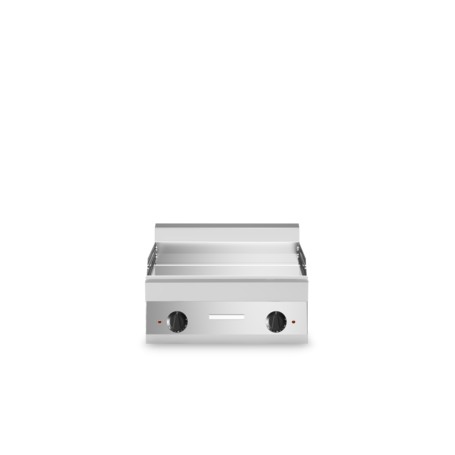 Fry top elettrico, piastra liscia Fry top elettrico, piastra liscia cromata, topdolce, top
