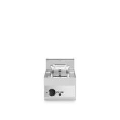 Friggitrice elettrica eco, 1 vasca 10 litri, top