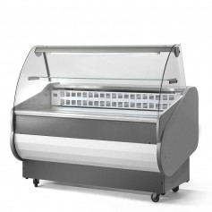 Espositore Refrigerati - Modello SL - Lunghezza 2480mm - Vetri Curvi