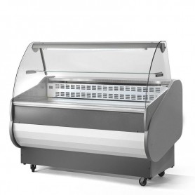 Espositore Neutro - Modello SL - Lunghezza 1520mm - Vetri Curvi