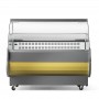 Espositore Neutro - Modello SL - Lunghezza 2480mm - Vetri Curvi