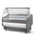Espositore Neutro - Modello SL - Lunghezza 2960mm - Vetri Curvi