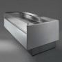 Espositore Neutro - Modello NPR - Lunghezza 1955mm - Self Service