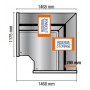 Espositore Refrigerato - Modello NPR - Angolo Chiuso - Self Service