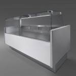 Espositore Refrigerato - Modello RMO - Lunghezza 2960mm - Vetri Dritti
