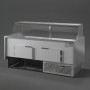 Espositore Neutro - Modello RMO - Lunghezza 1520mm - Vetri Dritti