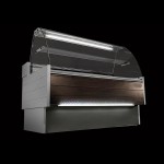 Espositore Refrigerato - Modello KBK - Lunghezza 2500mm - Vetri Curvi