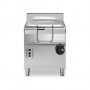 Brasiera ribaltabile gas, vasca inox 44 litri, ribaltamento manuale