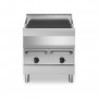 Acqua grill elettrica, 2 zone di cottura in acciaio inox