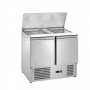 Saladette Refrigrata Statica - 2 Porte - 2 GN1/1 + 3 GN1/6