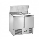 Saladette Refrigrata Statica - 2 Porte - 2 GN1/1 + 3 GN1/6