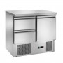 Saladette Refrigrata Statica - 1 Porta - 2 Cassetti