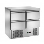 Saladette Refrigrata Statica - 4 Cassetti