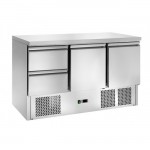 Saladette Refrigrata Statica - 2 porte - 2 Cassetti