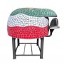 Forno a legna artigianale per pizzeria - Camera interna 80x80 cm