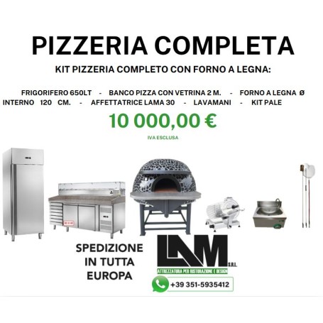 Kit Completo - Pizzeria Forno a Legna