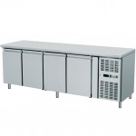 Tavolo Refrigerato Ventilato - GN 1/1 - Quattro Porte [-18 -22 C°]