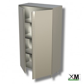 Armadio neutro verticale con 2 porte a battente prof 70 cm H 200 cm