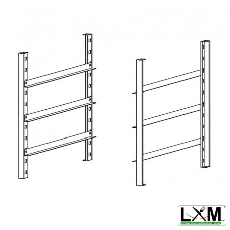 Kit Porta teglie per Forno a Gas - 4