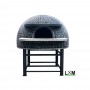 Forno a legna artigianale per pizzeria - Camera interna 150x150 cm