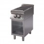 Cucina elettrica 2 piastre quadre su vano aperto