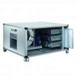 Centralina a carbone attivo trifase - 9000 m^3 / h - 740 RPM