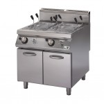 Cuocipasta a gas 2 vasche da 40+40 litri