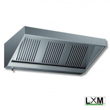 Cappe a parete SNACK complete di filtri a labirinto prof 90 cm