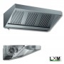 Cappe a parete SNACK complete di filtri a labirinto prof 70 cm con motore a bordo