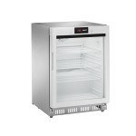 Espositore Refrigerato Statico Digitale - INOX +2 +8 C° 140 Litri