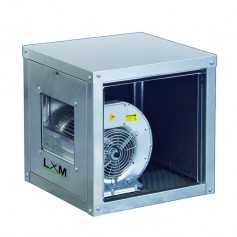 Ventilatore centrifugo in lamiera zincata a doppia aspirazione direttamente accoppiato alla girante 4500 m^3/h