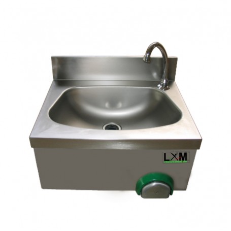 Lavamani Temporizzato in acciaio inox - 50x40x33.5h cm