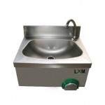 Lavamani Temporizzato in acciaio inox - 50x40x33.5h cm