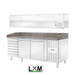 Ripiano in Granito per Banco Pizza - 1810x800x180h mm