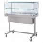 Termovetrina - Con Carrello e Mensola - 100x53x135h cm
