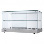 Vetrina Tubolare - Statica - Vetri Piani - 100x53x60h cm