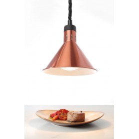 Lampada Riscaldante Conica Regolabile - Rame - 250 Watt