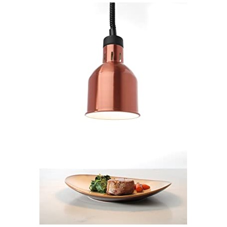 Lampada Riscaldante Cilindrica Regolabile - Rame - 250 Watt