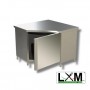 Tavolo Armadiato ad Angolo - Porta a Battente - Senza Azaltina - 1000x1000x850h mm