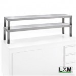 Mensole a Ponte - 2 Ripiani - 1800x300x650h mm
