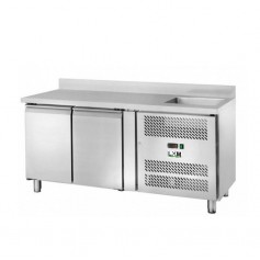 Tavolo Refrigerato - Con Vasca - 2 Porte