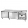 Tavolo Refrigerato - Con Vasca - 4 Porte - [-2 +8 C°]