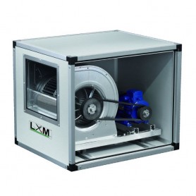 Ventilatore centrifugo cassonato a trasmissione - 18000/12041 m3/h - 5,9/2 KW - 584/391 RPM