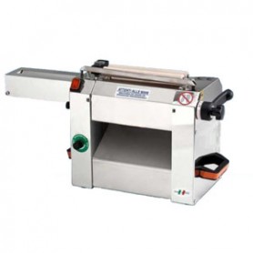 Sfogliatrice monofase o trifase - Con Tagliasfoglia - Rullo inox 320 mm - Ø 55 mm