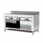 Cuocipiada Elettrico - Su vano a giorno INOX - 180x73x96 cm