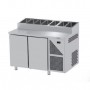 Saladette Refrigerate per Pizzeria GN 1/1 - 2 Porte - Profondità 700mm