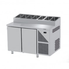Tavoli Snack Refrigerati GN 1/1 - 2 Porte - Profondità 800mm